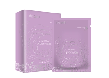 立膚白美白補水面膜